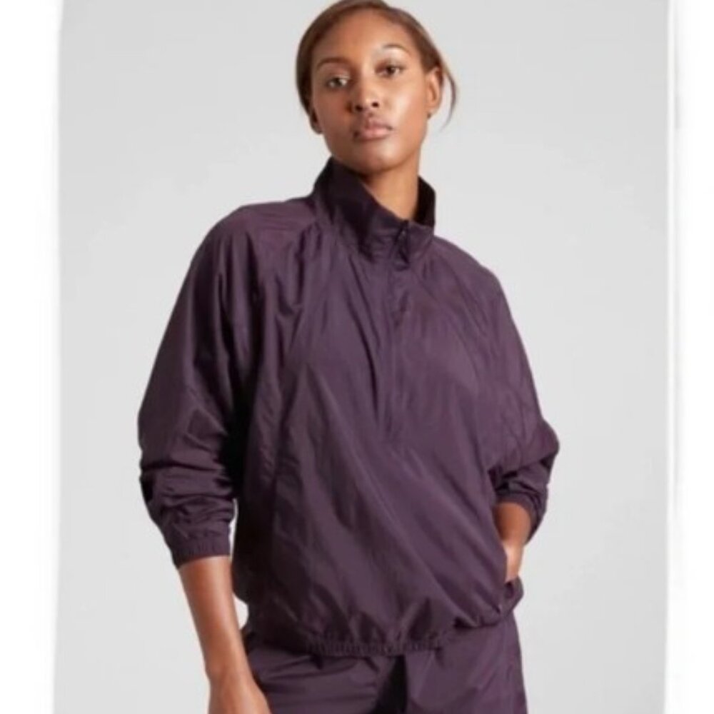 Athleta Grace Half-Zip Top, XXS